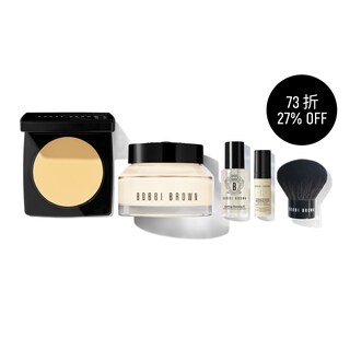 Sheer Finish Pressed Powder and Vitamin Enriched Face Base Kit (WORTH $1402)